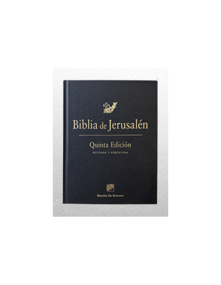 Biblia de Jerusalén. 5ª edición. Tapa dura. Modelo 1