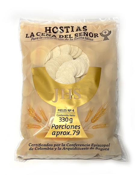 Hostias para Fieles de 4 cm.