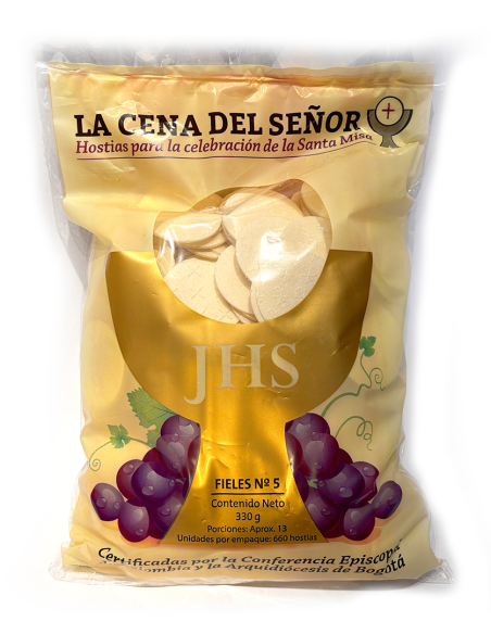 Hostias para Fieles de 5 c.m.