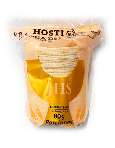 Hostias para Celebrante de 8 c.m.
